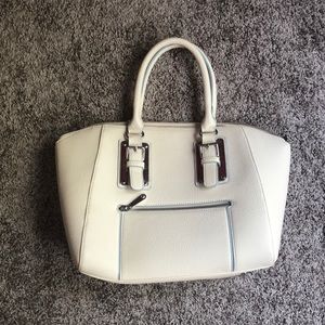 White Leather purse